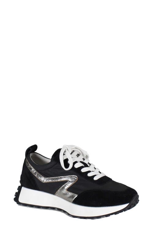 Shop Diba True Kind Mark Sneaker In Black/pewter