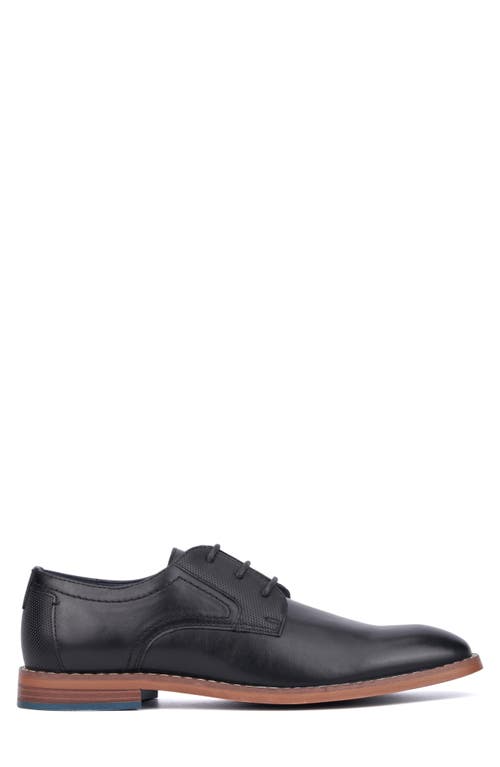 Reserve Footwear Plain Toe Derby In Black