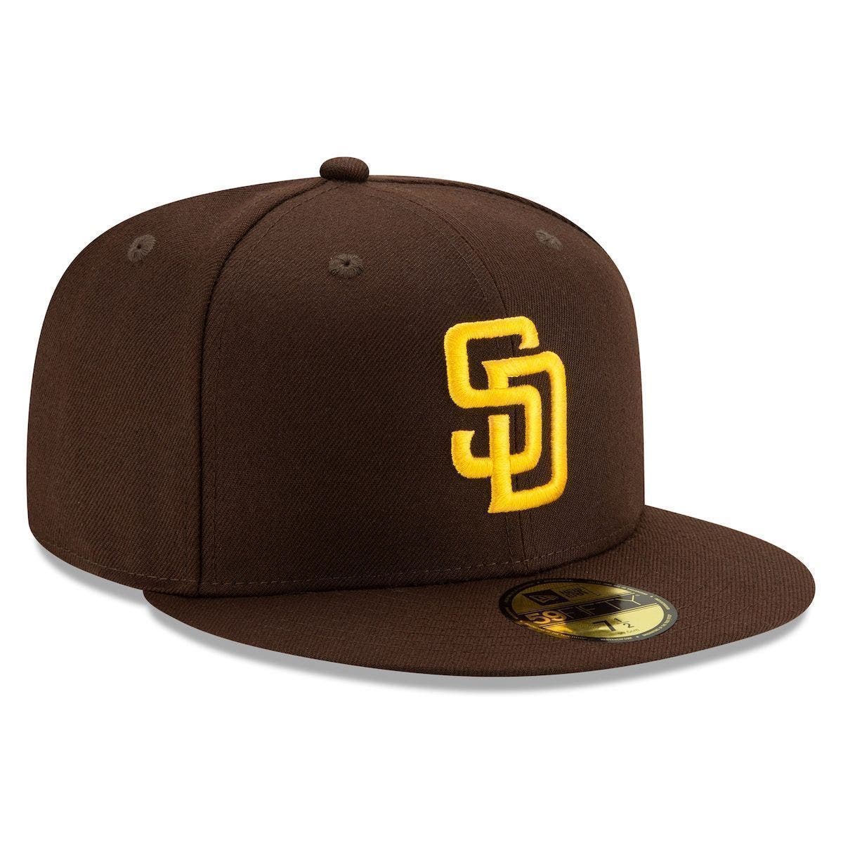 brown sd fitted hat