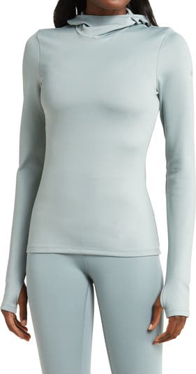 ALO YOGA Airlift hooded stretch-jersey sweatshirt