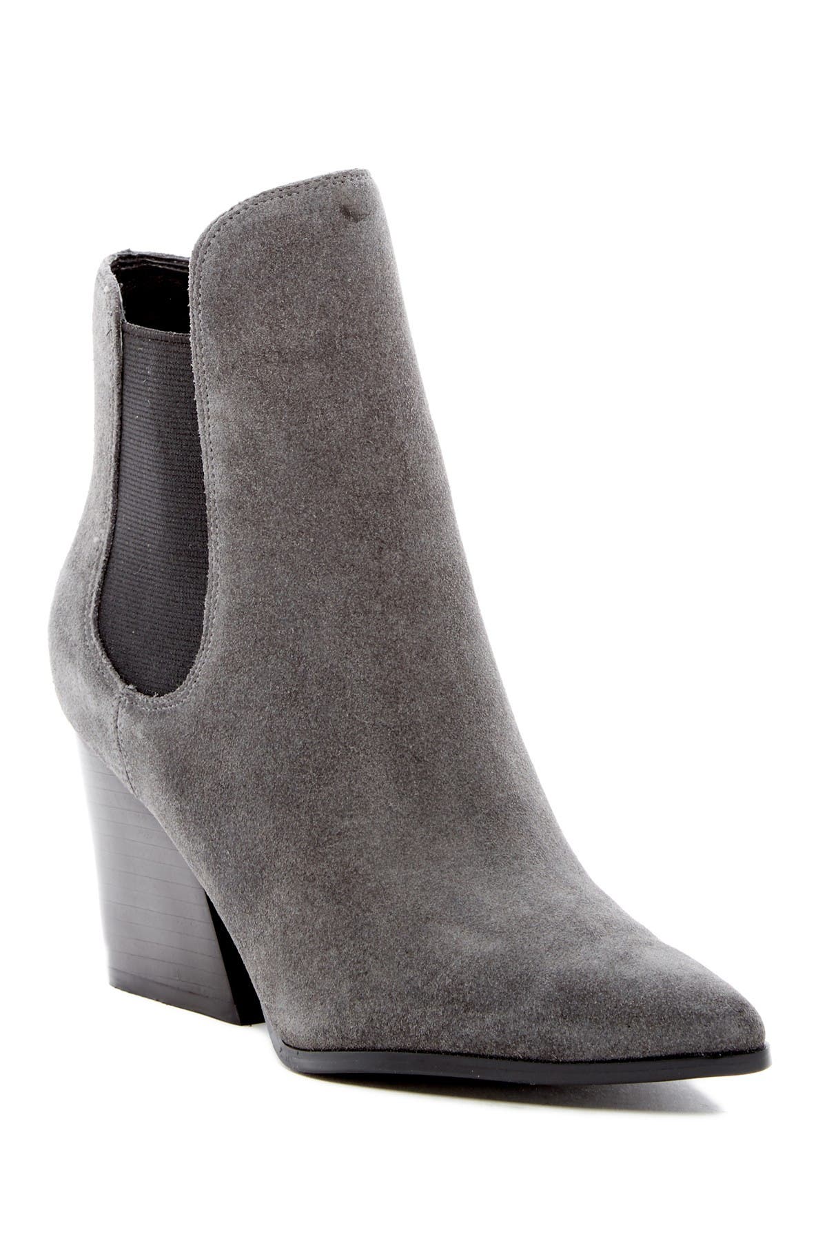 ladies black pointed ankle boots