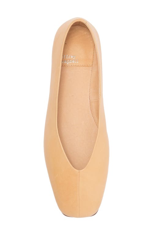 Jeffrey Campbell Fathom Flat In Buff