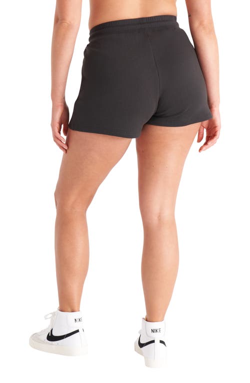 The Standard Stitch The Jogger Short In Vintage Black