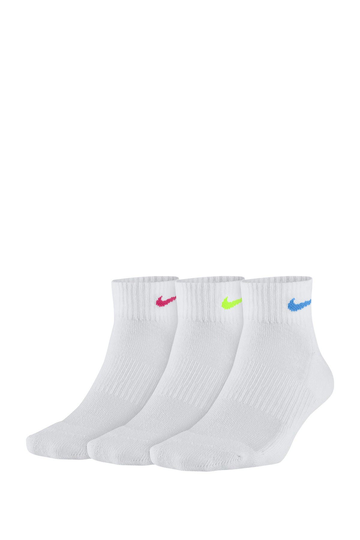 nike performance cushion quarter socks