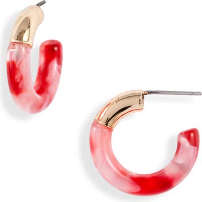 Lele Sadoughi Mini Hoop Earrings