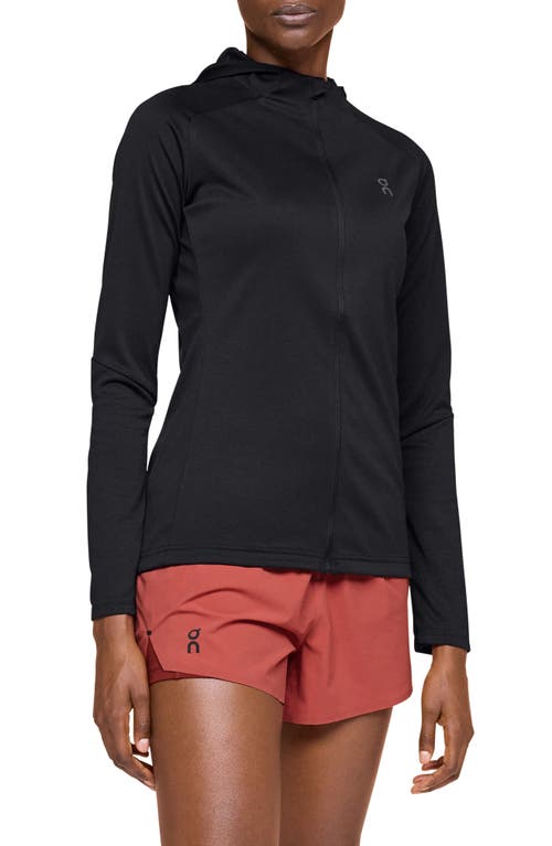 On Climate Zip Hoodie in Black at Nordstrom, Size X-Large