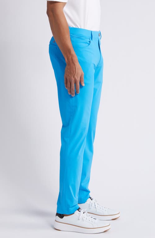 Shop Redvanly Kent Pull-on Golf Pants In Malibu Blue