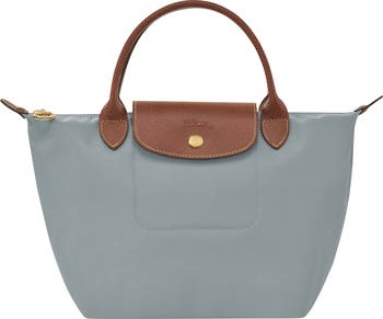 Gray longchamp bag hotsell