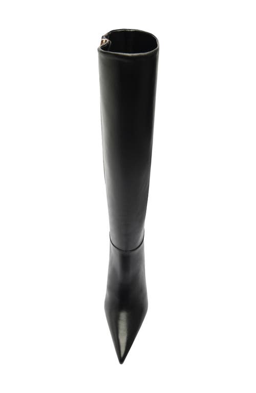 Shop Schutz Mikki Up Knee High Boot In Black