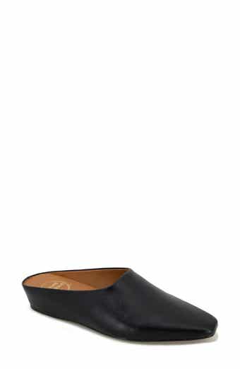  Dansko Lexie Slip-On Mules for Women – Comfortable Flat Shoes  with Arch Support – Versatile Casual to Dressy Footwear – Lightweight  Rubber Outsole Black Nappa 5.5-6 M US