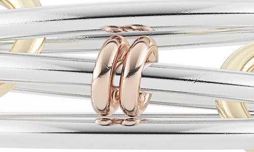 Spinelli Kilcollin Acacia 18k Yellow Gold; Sterling Silver Ring In Silver Gold