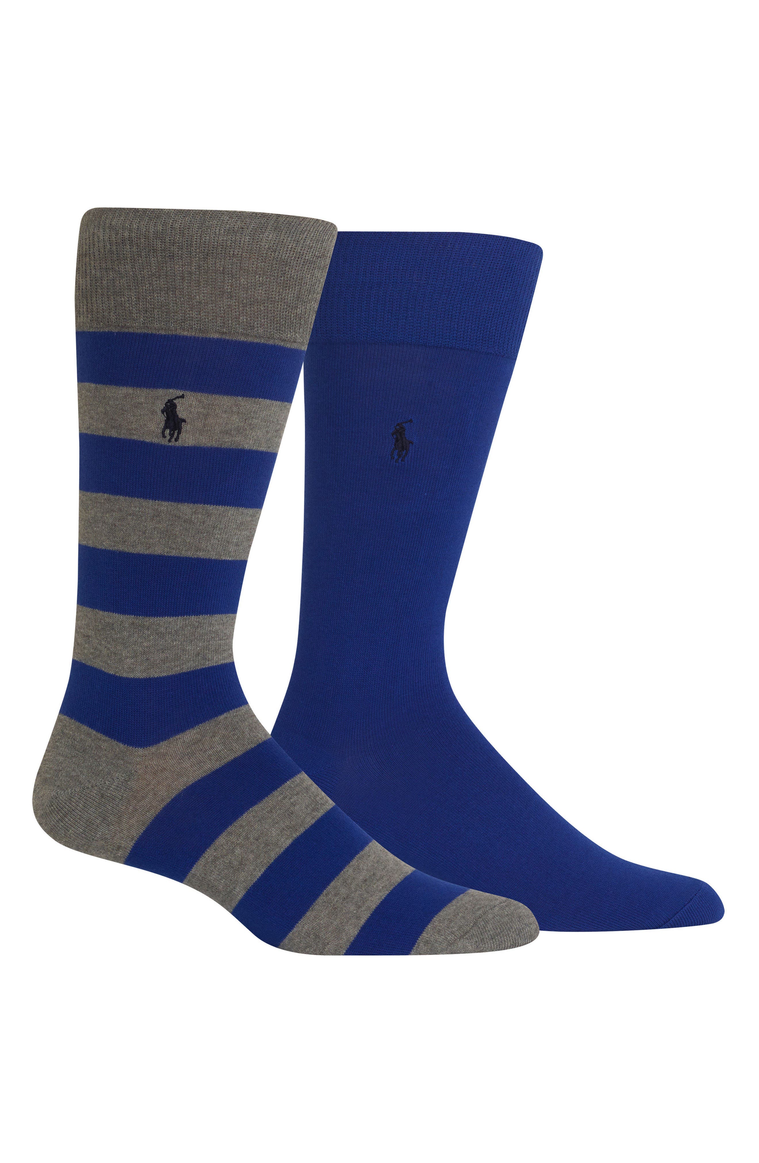 Polo Ralph Lauren Cotton Blend Socks (2Pack) Nordstrom