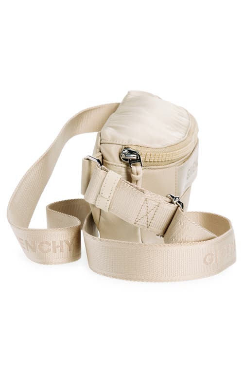 Shop Givenchy G-trek Belt Bag In Beige/cream