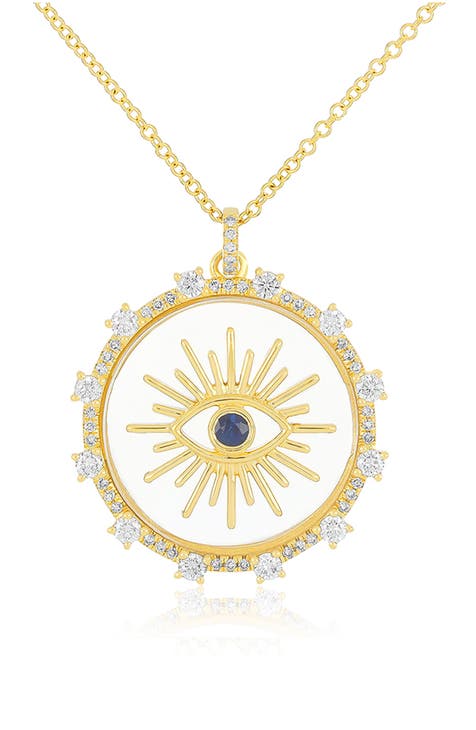 Evil eye necklace on sale nordstrom rack