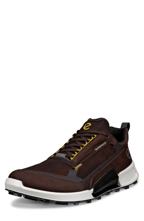 Shop Ecco Biom 2.0 X Mtn Waterproof Sneaker In Mocha/mocha/black