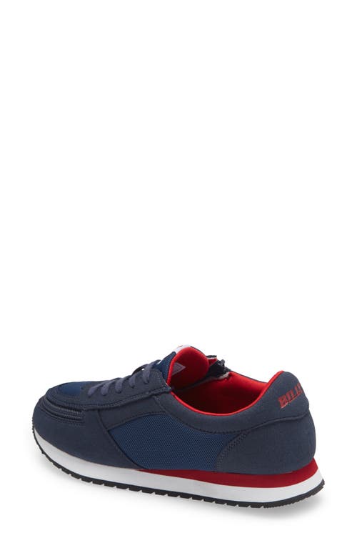 Shop Billy Footwear Billy Jogger Sneaker In Navy/red