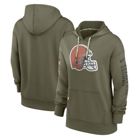 Tennessee Titans Nike Women's 2021 Salute To Service Therma Performance  Pullover Hoodie - Olive