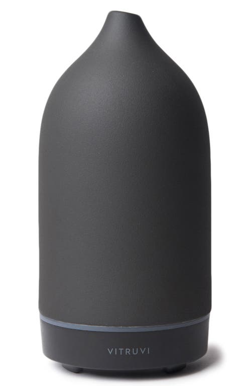 Vitruvi Stone Essential Oil Diffuser in Black