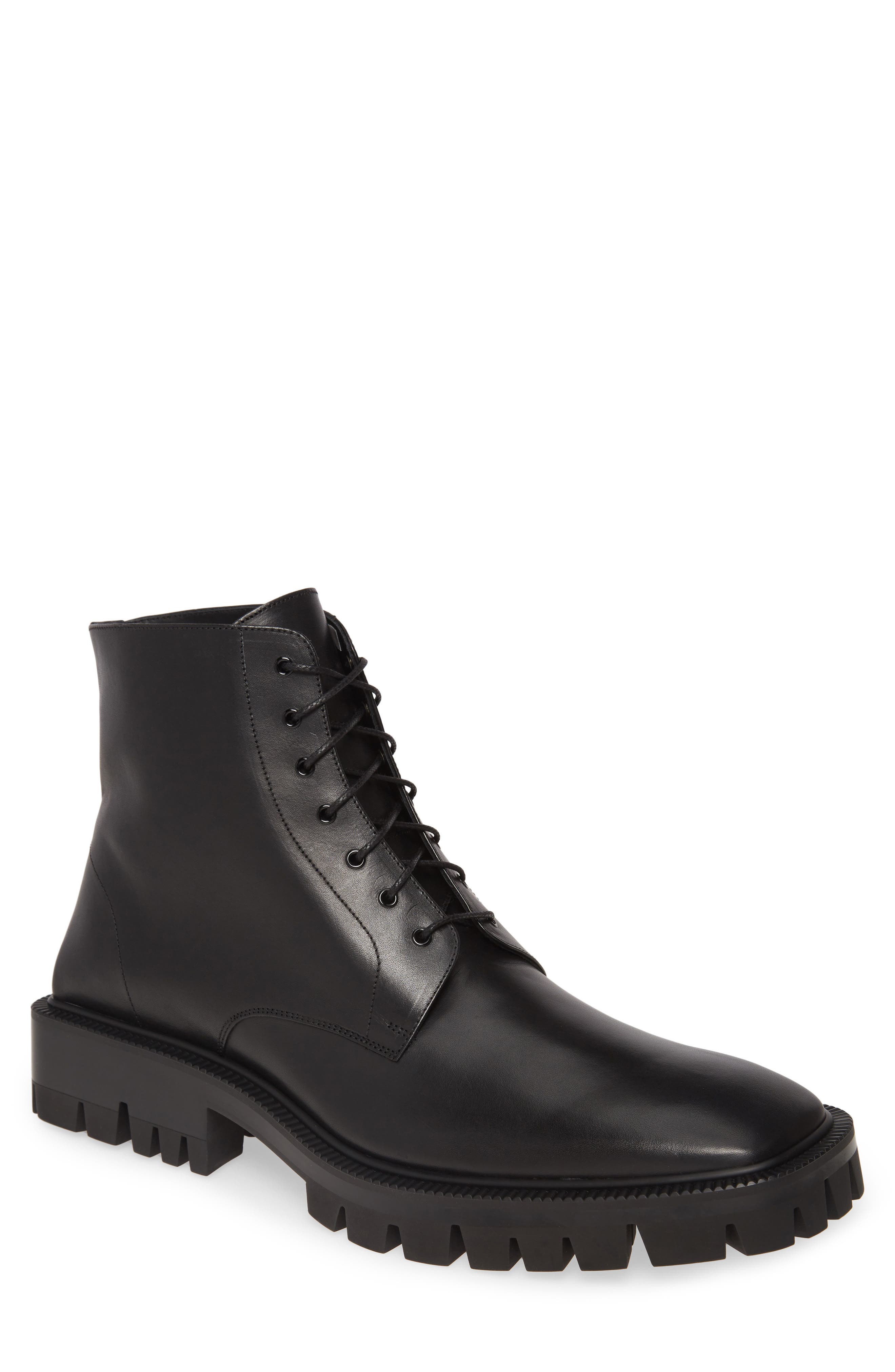 balenciaga combat boots