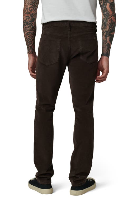 Joe's The Asher Slim Fit Corduroy Pants In Espresso