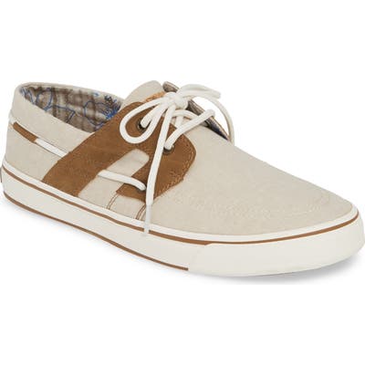 Tommy Bahama Stripe Breaker Sneaker- Ivory