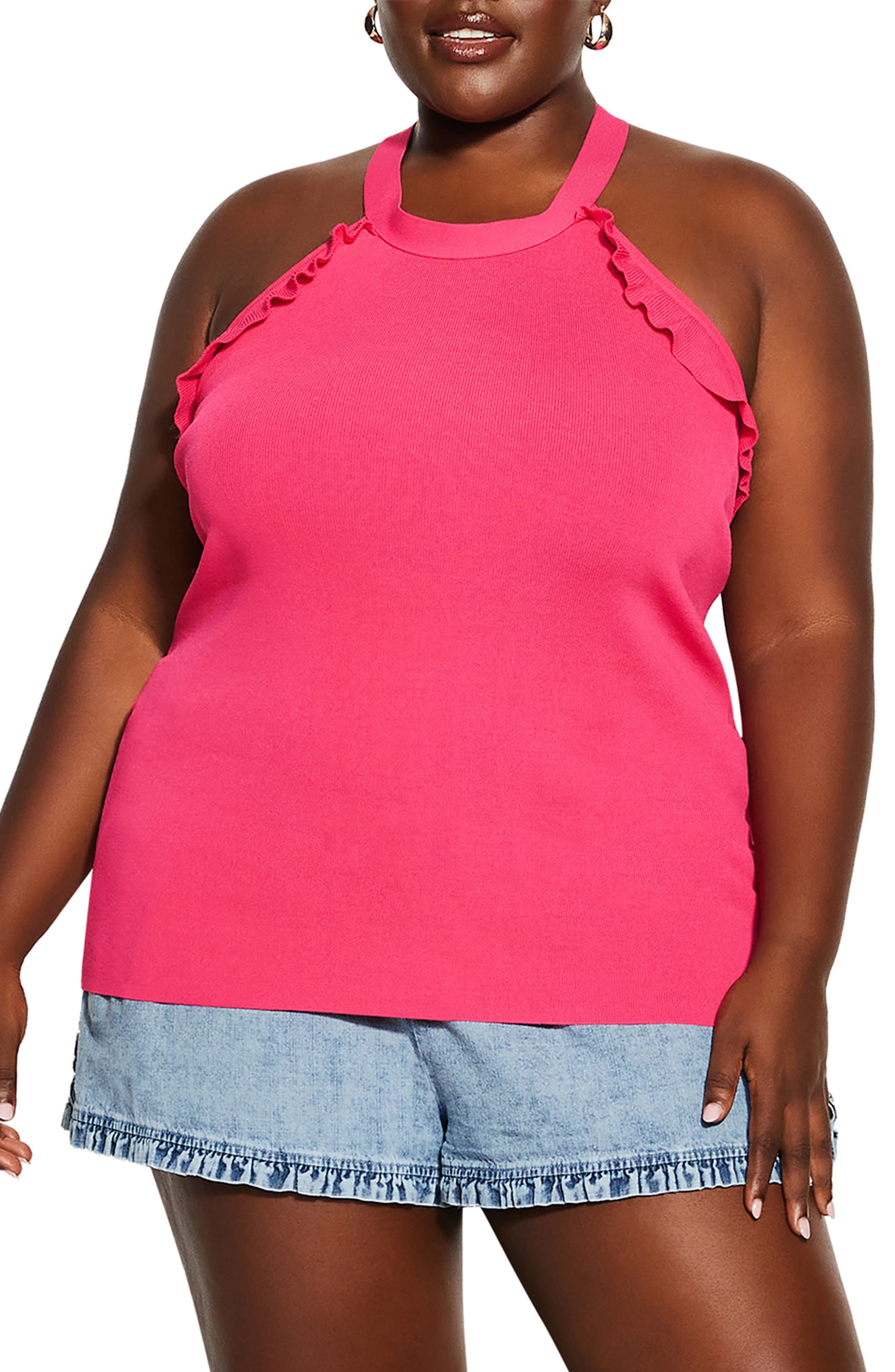 Halter Plus-Size Tops for Women | Nordstrom