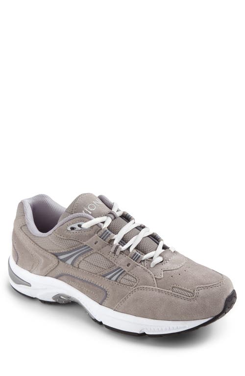 Walker Sneaker in Grey Suede
