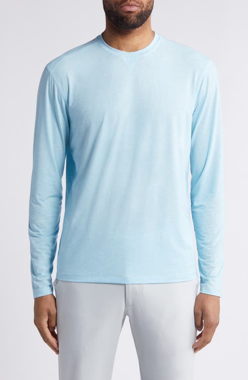 Shop Johnnie-o Course Long Sleeve Performance T-shirt In Permafrost