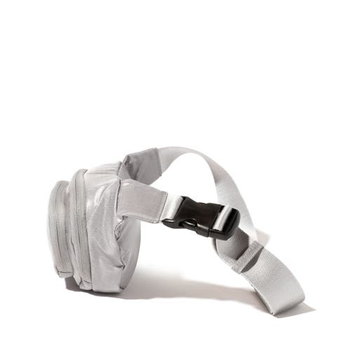 Baggallini On The Go Belt Bag Waist Pack In Sleet Gloss Ripstop