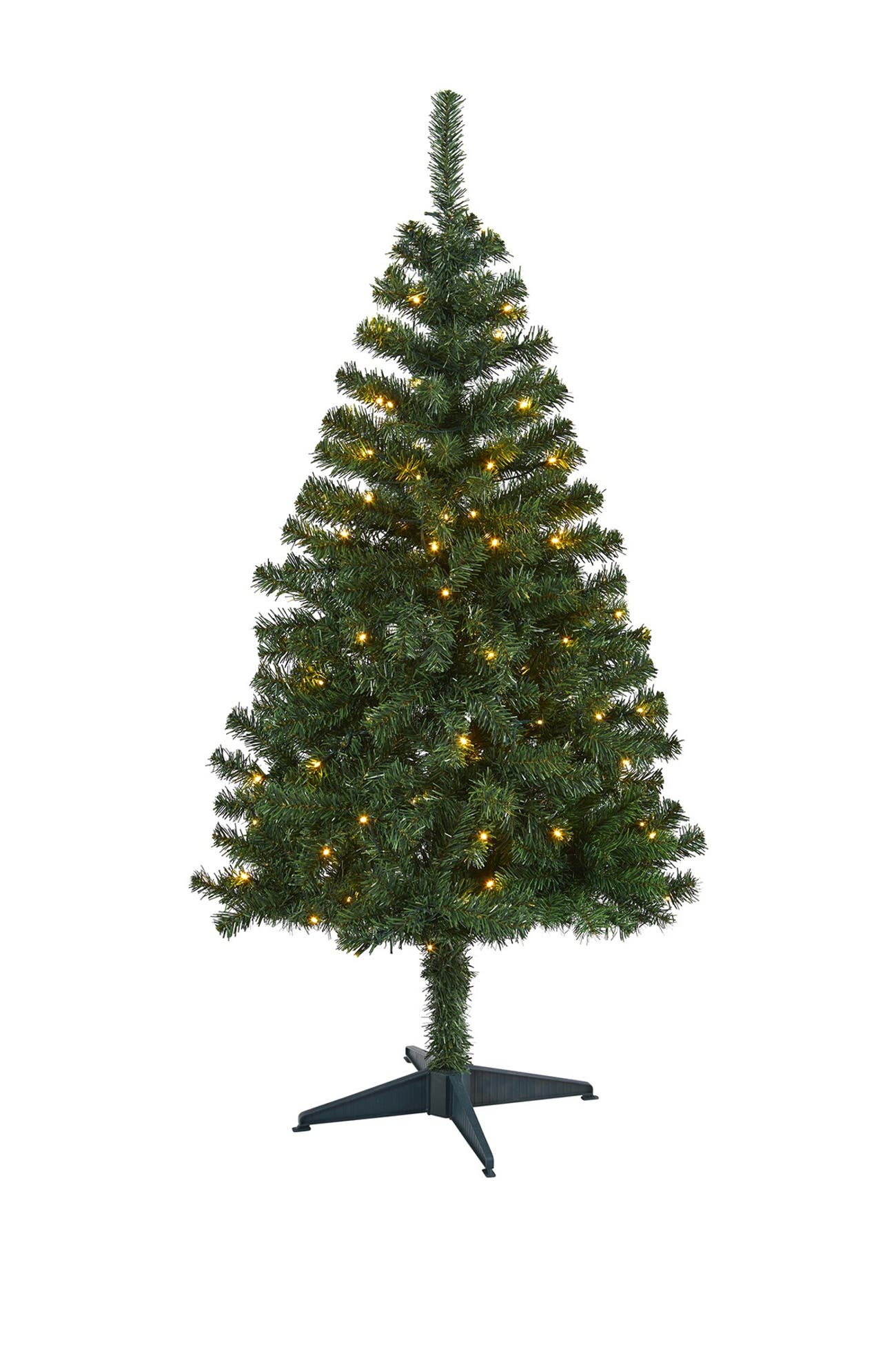 NEARLY NATURAL 4ft. Northern Tip Pine Artificial Christmas Tree