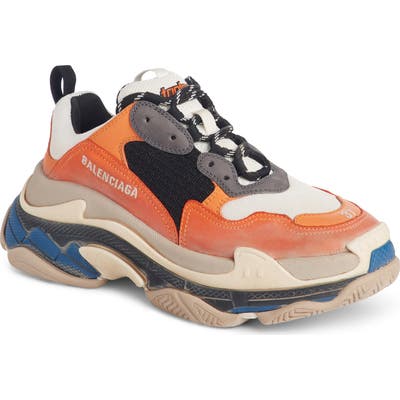 Balenciaga Triple S Sneaker, Orange