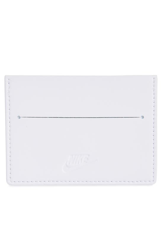 Shop Nike Air Force 1 Card Case In White
