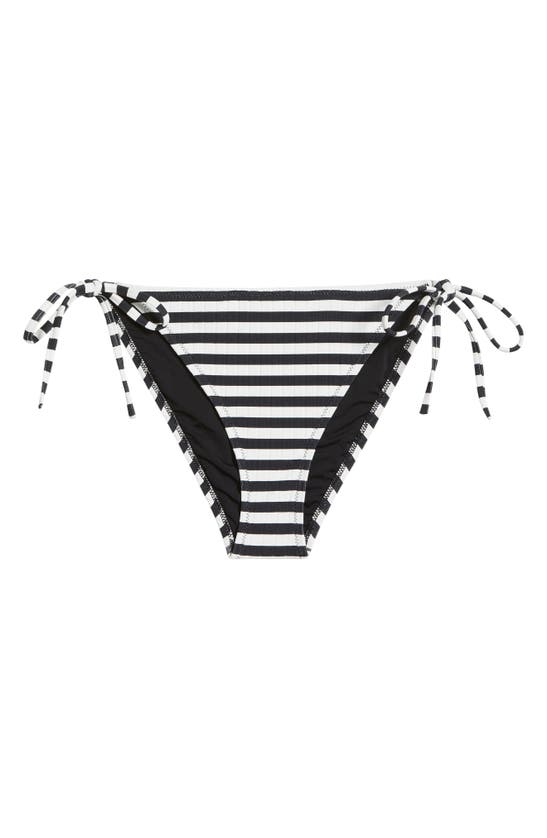 SOLID & STRIPED SOLID & STRIPED IRIS RIB BIKINI BOTTOMS 