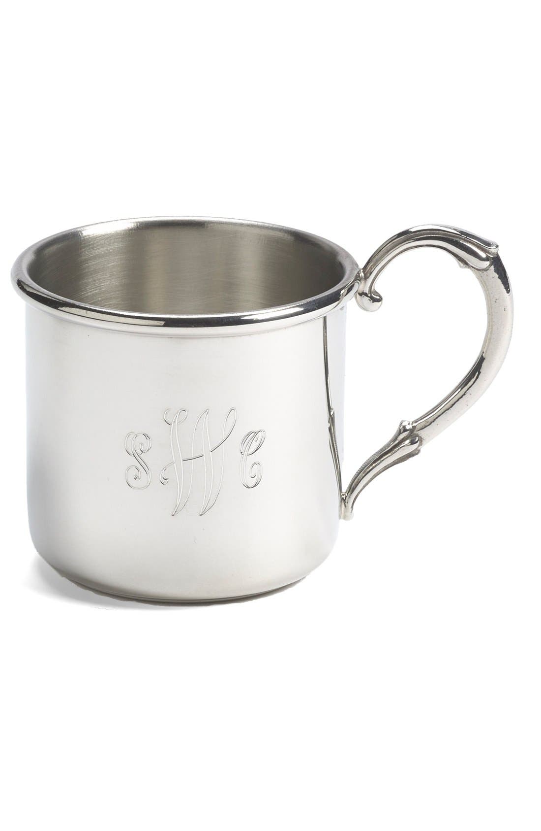 Salisbury Pewter 'Easton' Personalized Sterling Silver Baby Cup Nordstrom