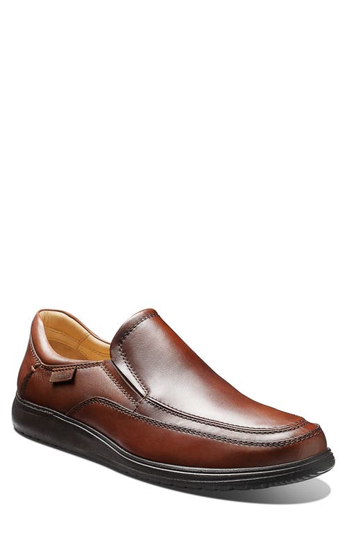 Shop Samuel Hubbard Olema Loafer In Antique Brown Leather