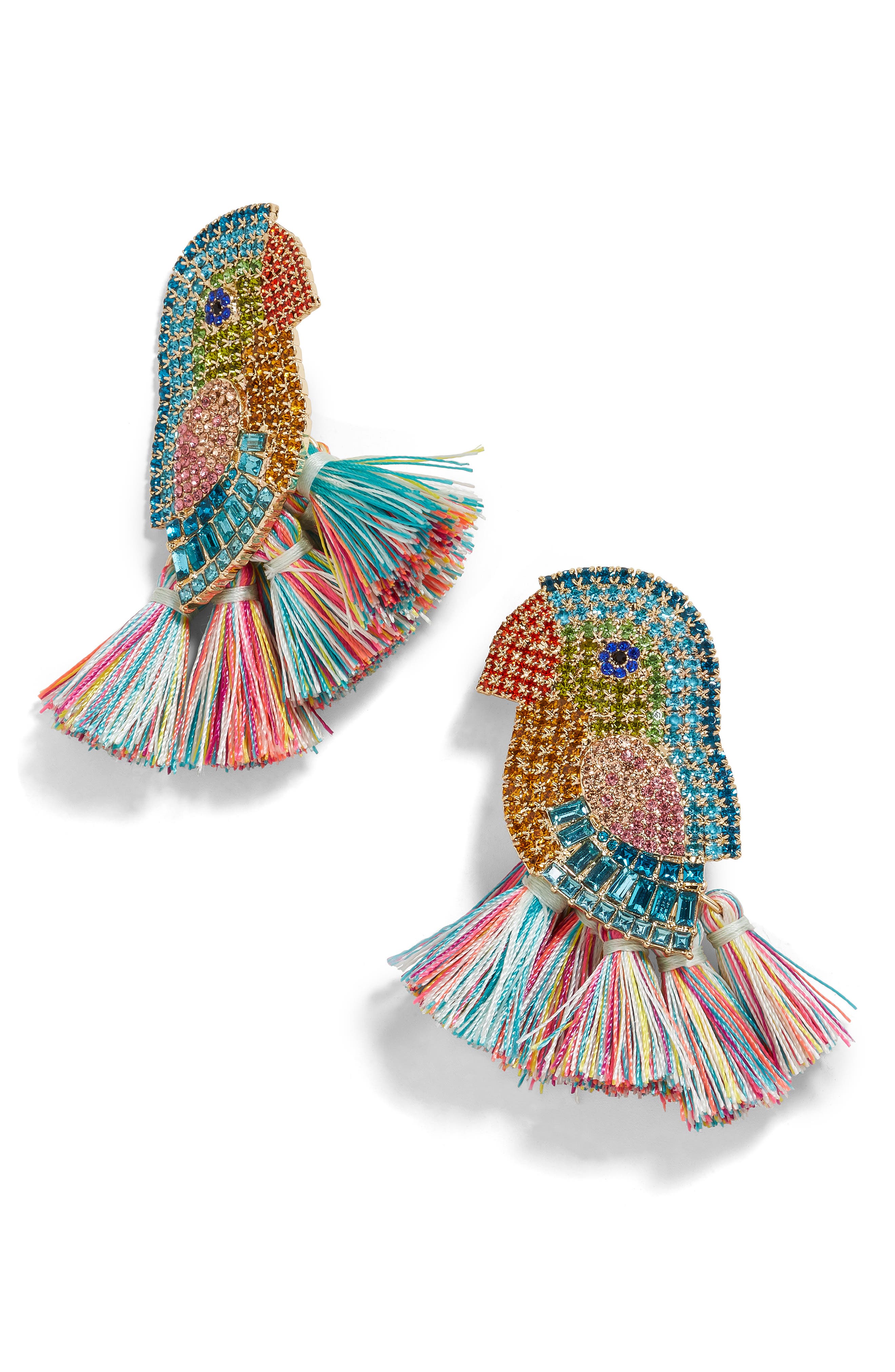 baublebar parrot earrings