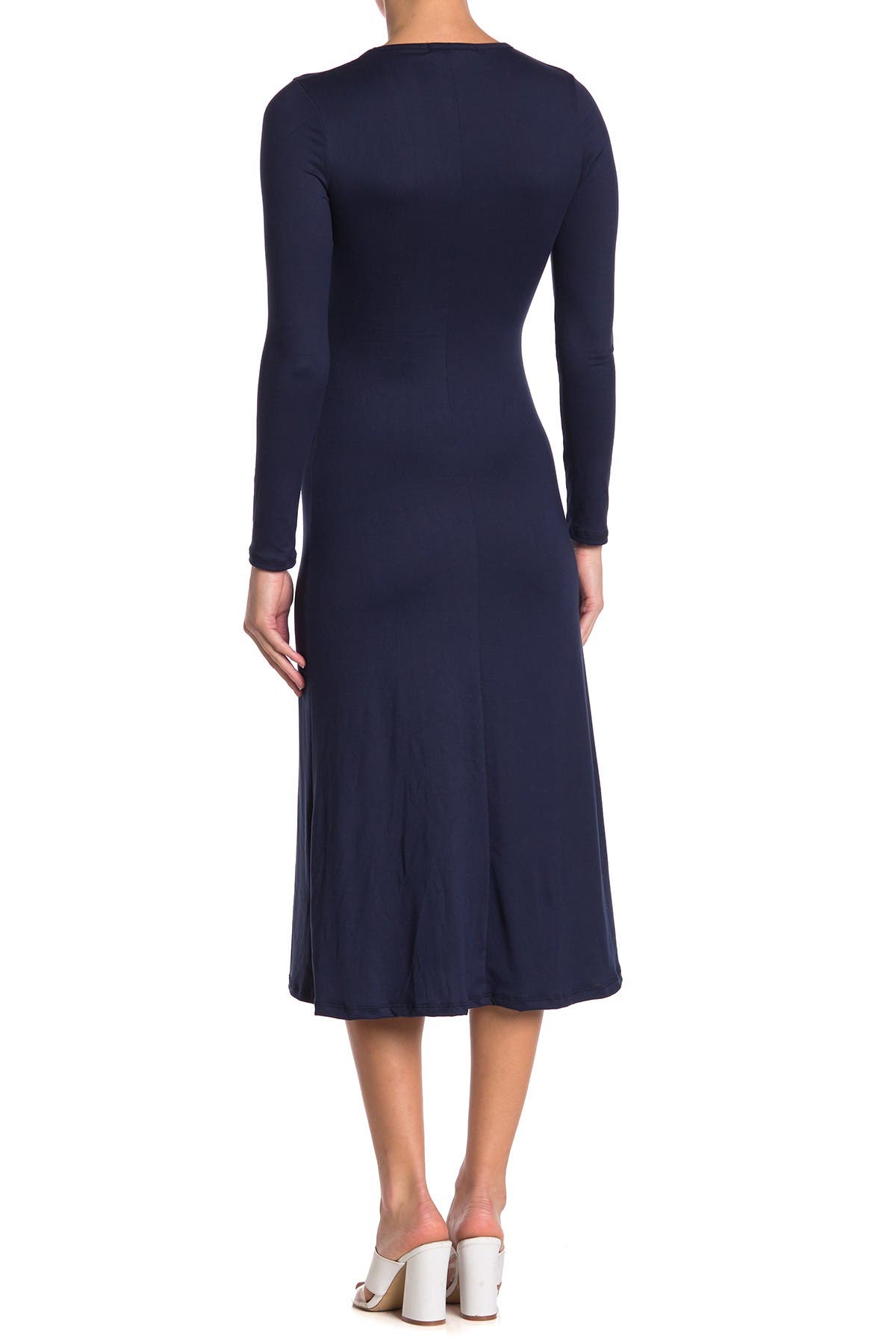 Velvet Torch Long Sleeve Midi Dress Nordstrom Rack