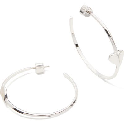 Kate Spade New York Heritage Spade Hoop Earrings