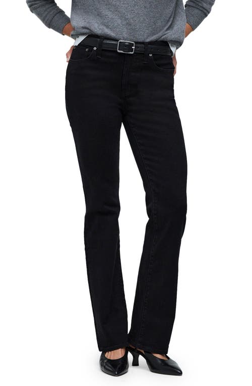 Madewell Kick Out Full-Length Jeans Black Frost at Nordstrom,