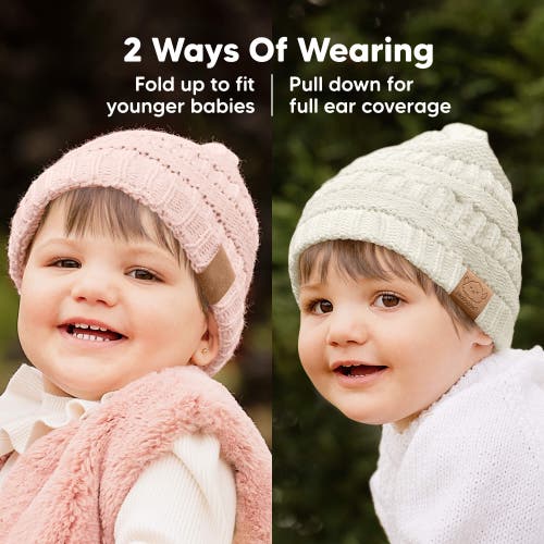 Keababies 3-pack Warmzy Baby Beanies In Macaron