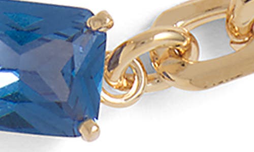 Lady Grey Osian Bracelet In Gold/blue Zircon