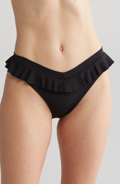 Women's Modaluxe High Cut Panty, Black, X-Large