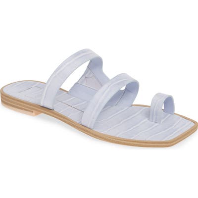 Dolce Vita Isla 3 Croc Textured Slide Sandal