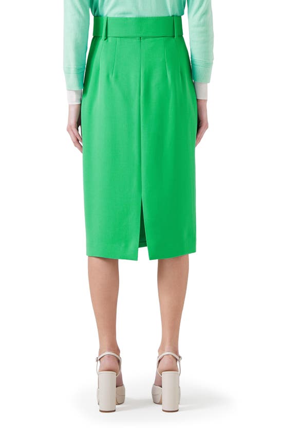 Shop Lk Bennett Tabitha Pencil Skirt In Green