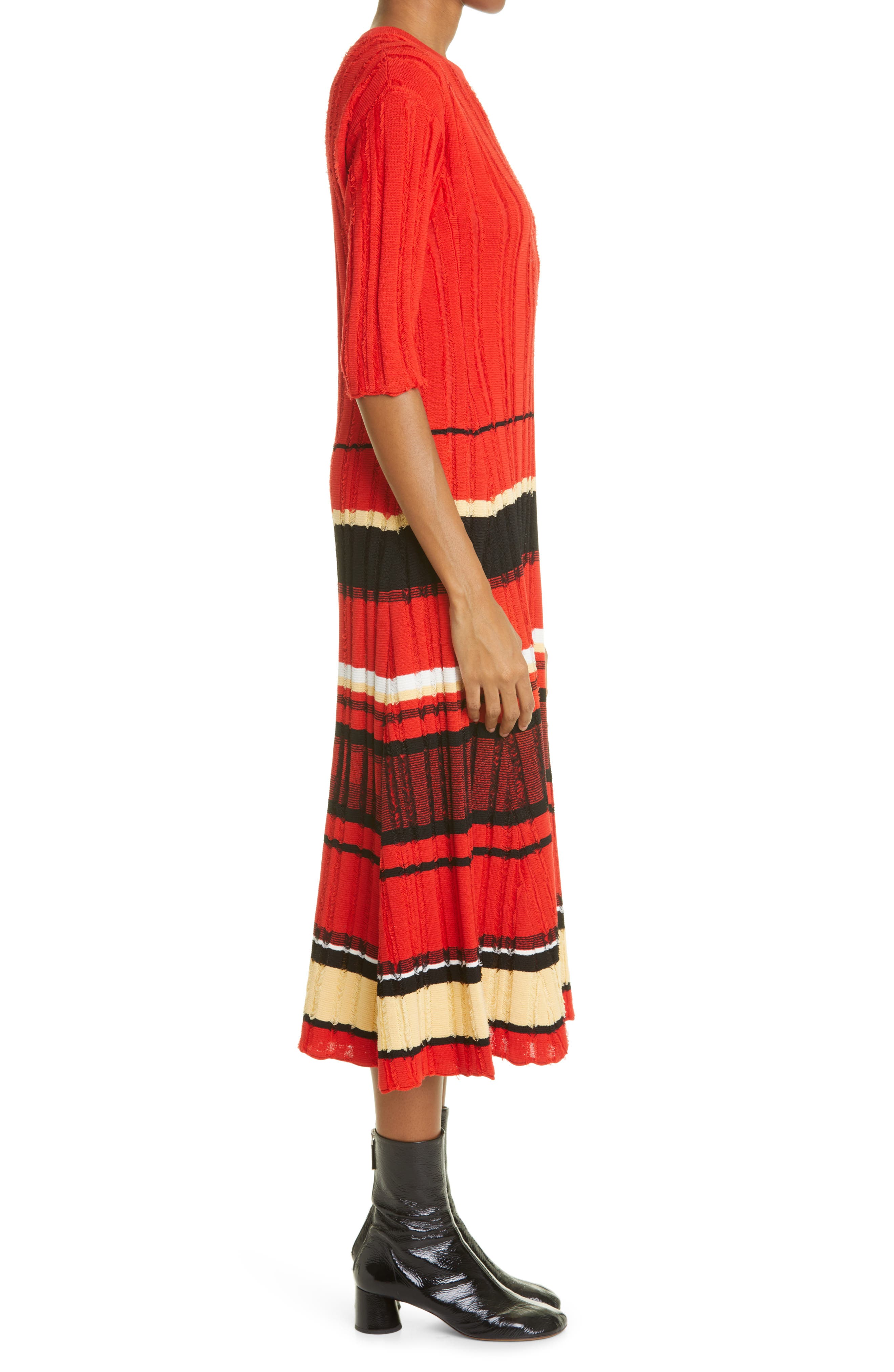 Stripe Midi Sweater Dress | Nordstrom