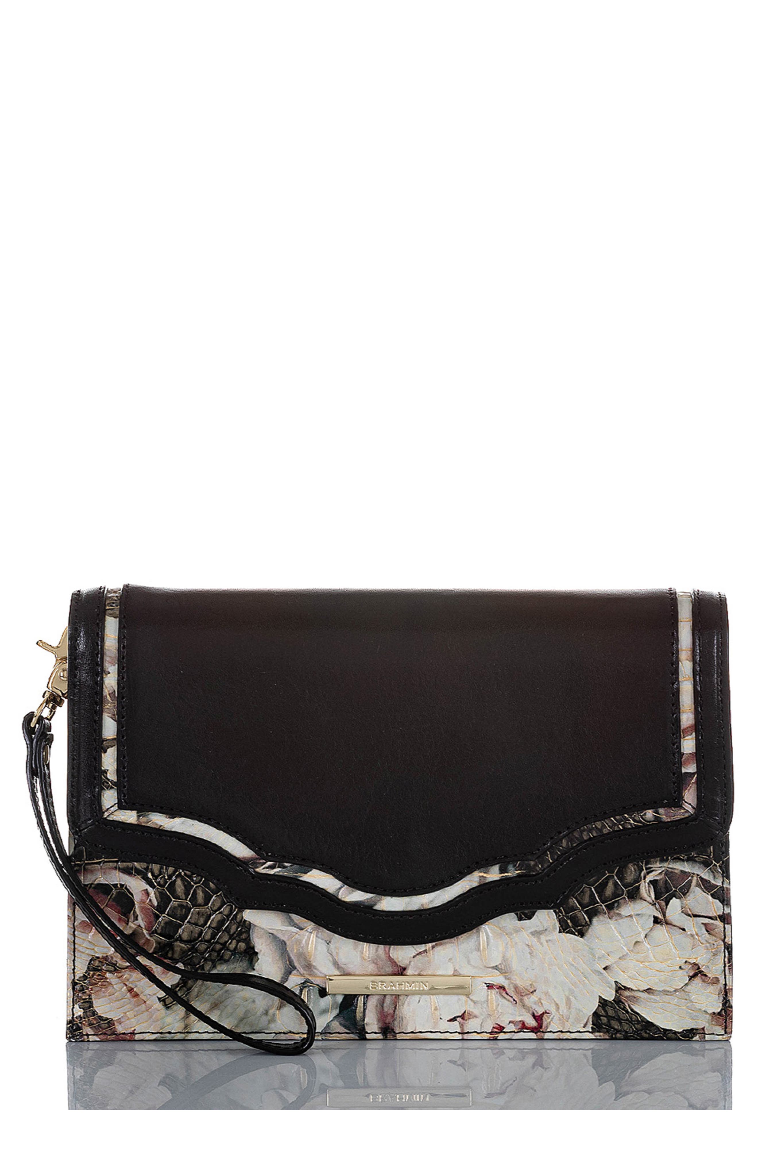 brahmin floral handbag