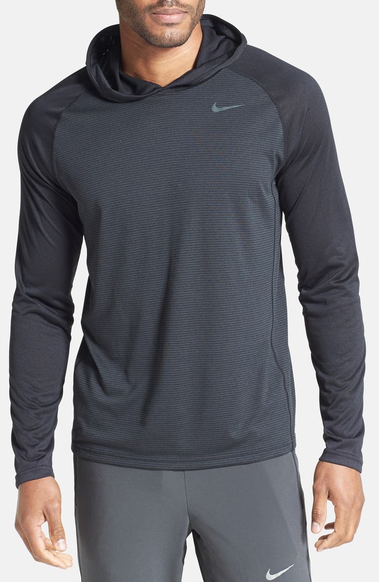 Nike 'Dri-FIT Touch' Moisture Wicking Raglan Sleeve Hoodie | Nordstrom