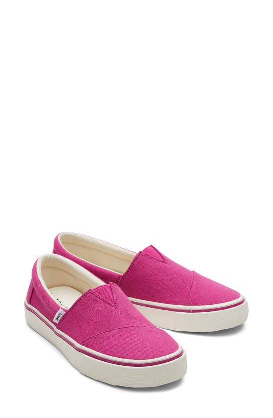 Toms Alpargata Fenix Slip-on In Dark Pink