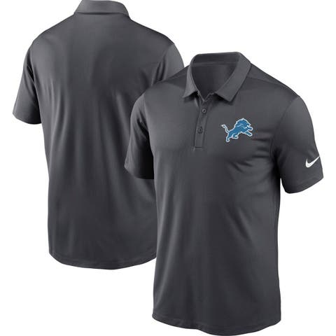 Nike Detroit Lions Dark Steel Gray Thermal Fleece Pullover Hoodie