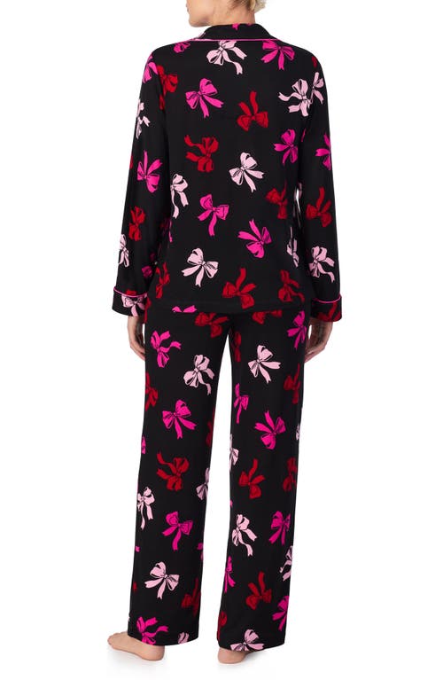 Shop Kate Spade New York Print Pajamas In Black